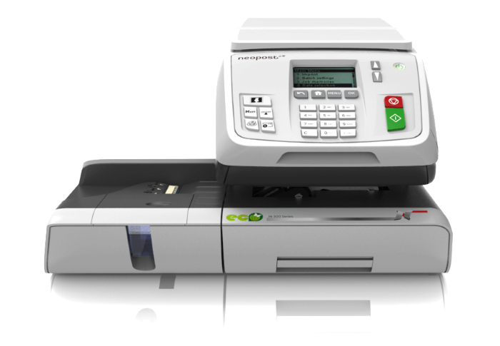 Neopost IN-360 one of many franking machines you can rent